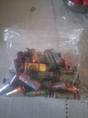 Petalouda Mouzaki cotton threads like new, pack of 44