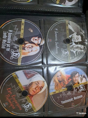 Greek movies new, 70 CDs and 6 Alice Vougiouklaki DVDs dubbed