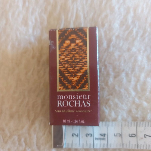 Monsieur Rochas vintage miniature used, 10 ml, 1970s