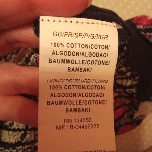 Boho top medium like new, multicolored