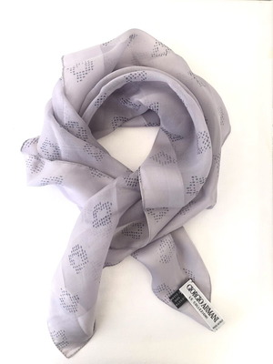 Vintage μεταξωτό μαντήλι Giorgio Armani Le Collezioni σαν καινούργιο