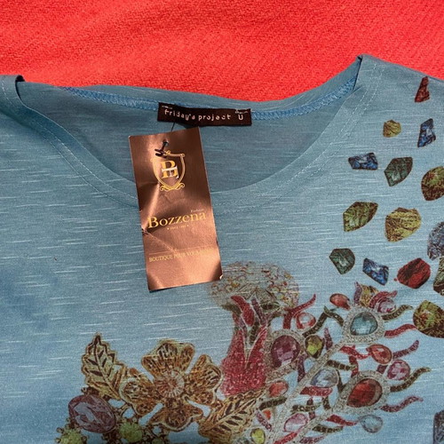 Blouse with tag
