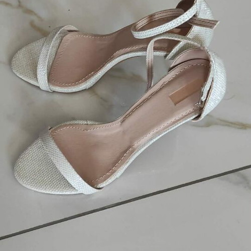 Wedding sandals size 38, brand Koutsonas, new