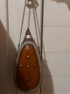 Wooden Flask new, traditional handmade water or wine container