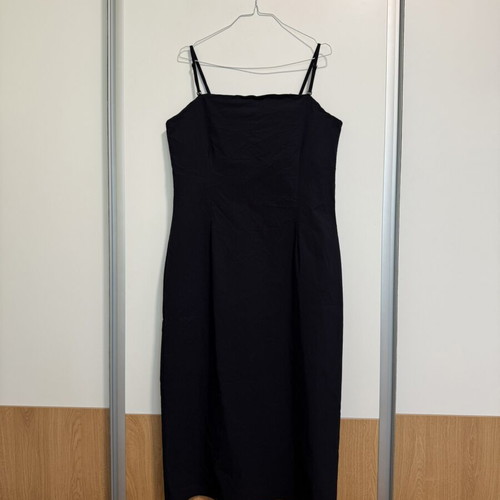 Vero Moda black elastic dress new, size XL