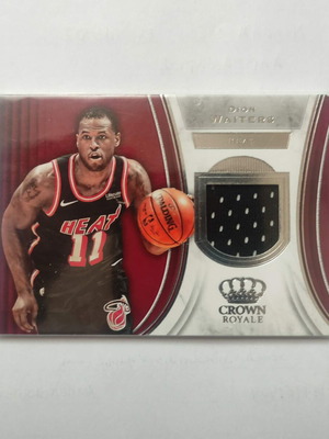 Dion Waiters Card with Game Worn Patch like new
