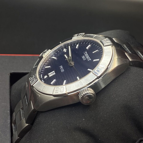 Tissot PR 100 Sport Gent watch, blue dial