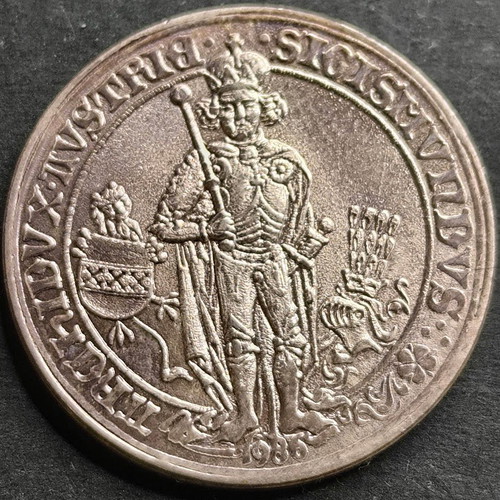 Archduke Sigismund Austria Coin 1486/1953 silver new, restrike