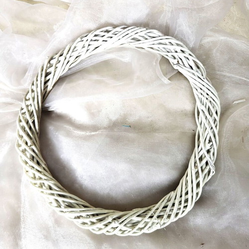 Handmade decorative bamboo wreaths like new
