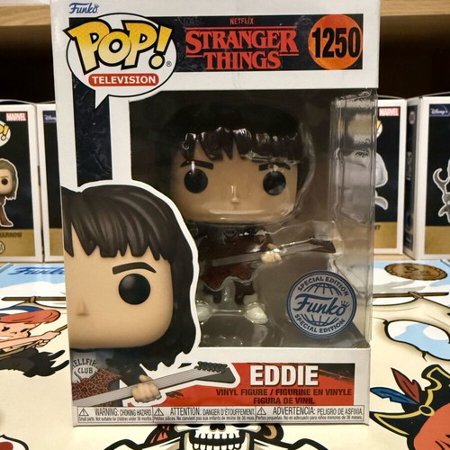 Funko Pop Stranger Things Eddie 1250 new