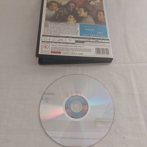 Very Bad Things DVD used, comedy with subtitles