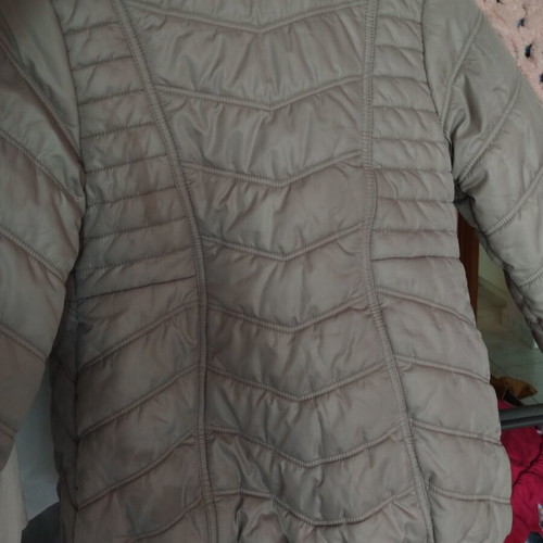 Mayoral jacket used, size 110 cm, gray and gold