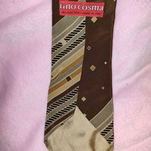 Silk tie like new, multicolored