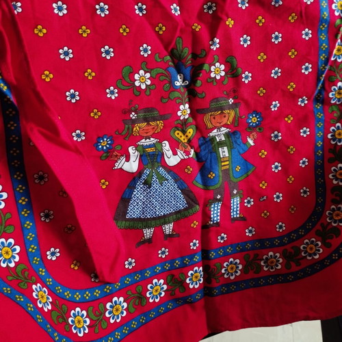 Swiss aprons new, set of 2 unique