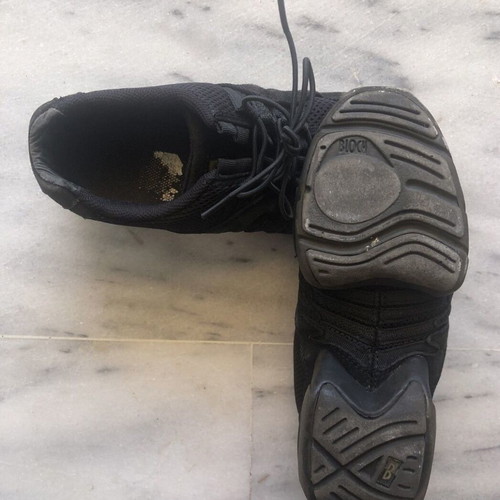 Bloch women's dance shoes used, size 38, black, ballet flats
