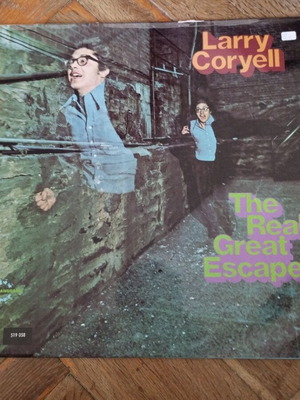 Larry Coryell The Real Great Escape LP μεταχειρισμένο, rock