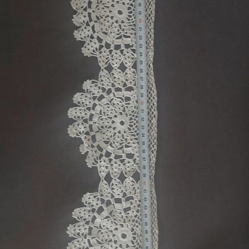 Handmade lace variety in designs and lengths like new
