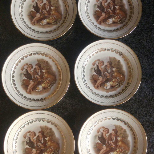 Rosenthal-Thomas Germany porcelain set 7 pieces like new, collectible