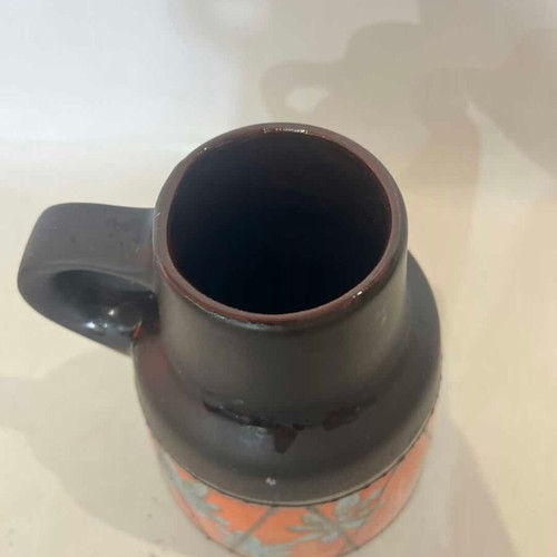 Vintage Carstens ceramic vase West Germany 1970 used 23.5x15 cm