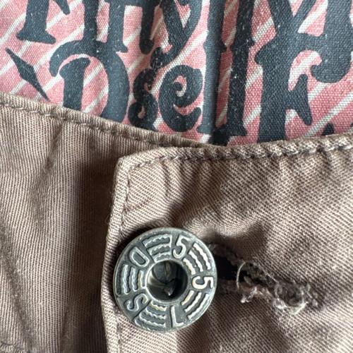 Diesel (55DSL Fiftyfive Diesel) true vintage Y2K micro shorts,27