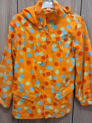 Tuc Tuc children's lightweight jacket, size 6 years, orange