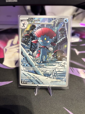 Weavile 228/217 Illustration Rare κάρτα Ascended Heroes καινούργια