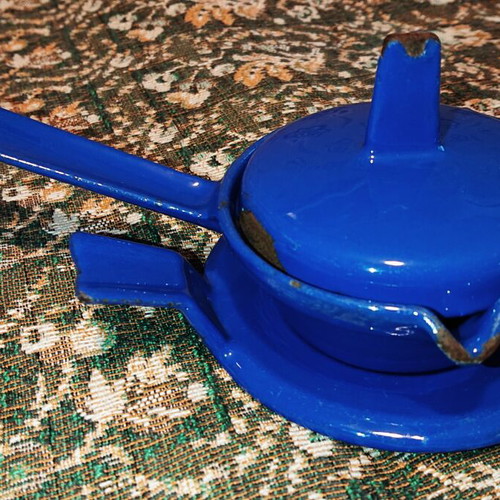Husqvarna vintage cast iron smörpanna for melting butter and sauces