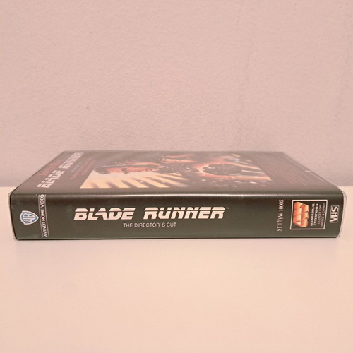 Blade Runner The Director's Cut VHS used, action sci-fi drama thriller