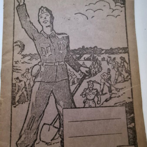 Three vintage notebooks 1930-1940 used