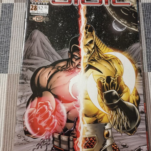 Foreign language comic books used, lot of 10