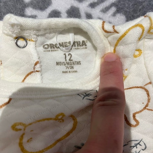 Orchestra baby romper 3-6 months 70 cm new