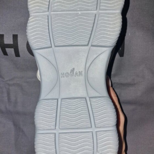 Hogan Hyperactive women's sneakers new, white with grey chunky sole, size 38