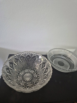 Crystal bowls pack of 2 like new
