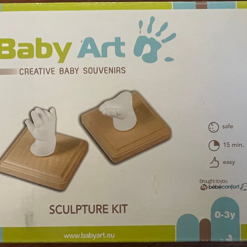 Baby Art Sculpture Kit new, easy hand and foot imprint