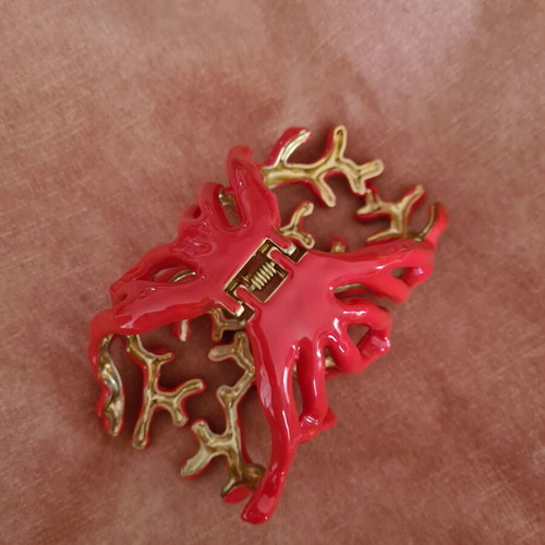 Zara coral bracelet like new