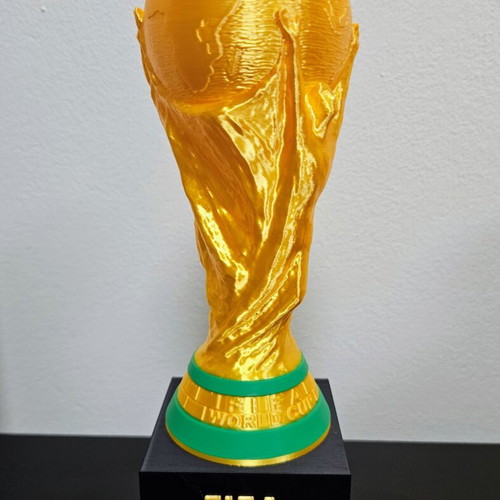 FIFA World Cup Trophy 25 cm, new 3D printed replica