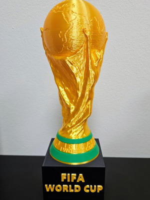 Κύπελλο Μουντιάλ FIFA 25 εκατοστά, καινούργιο 3D εκτυπωμένο αντίγραφο
