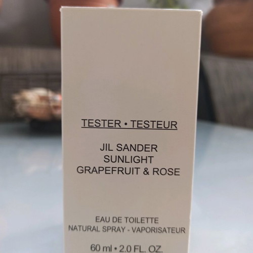 Jil Sander Sunlight Grapefruit & Rose Eau de Toilette like new, tester