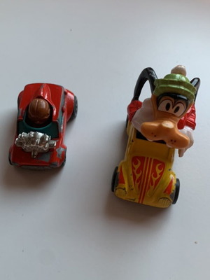 Matchbox 1979 Disney Series No. 3 Goofy VW and Superfast No. 14 Mini-Ha-Ha used