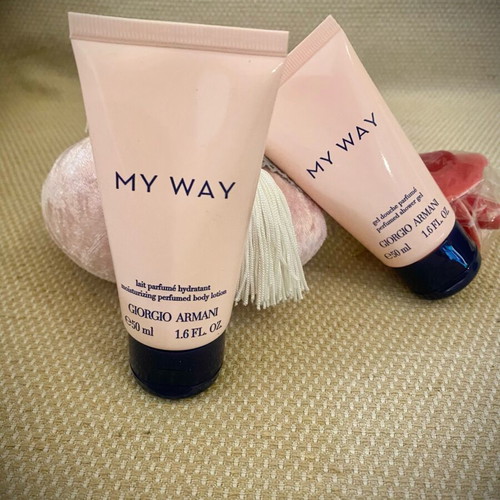 Body lotion and shower gel 50ml Giorgio Armani new