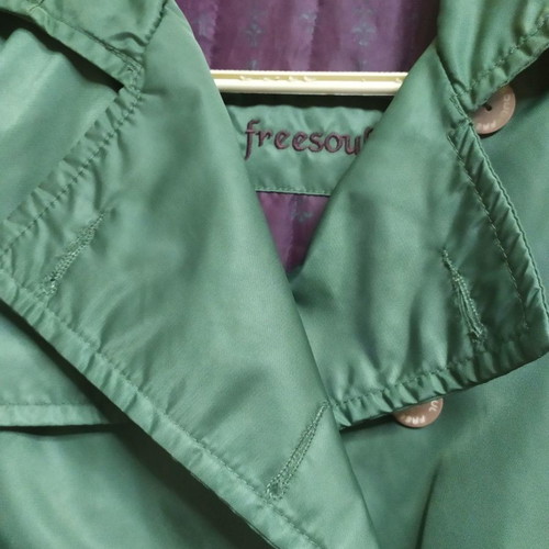 Freesoul trench coat used, khaki, size S/M