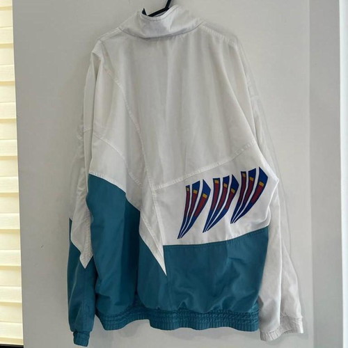 Adidas Stefan Edberg Track Jacket full zip vintage 90s used size large