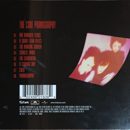 The Cure Pornography CD like new, gothic rock post punk