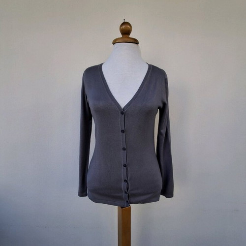 Miss Simbolo cardigan size M gray like new