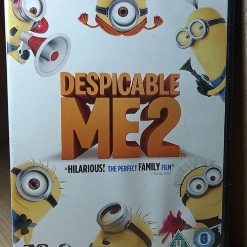Despicable 2 DVD like new, English subtitles
