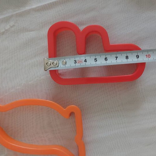 Plastic Cookie Cutters Set of 10 Letters and Animals like new
