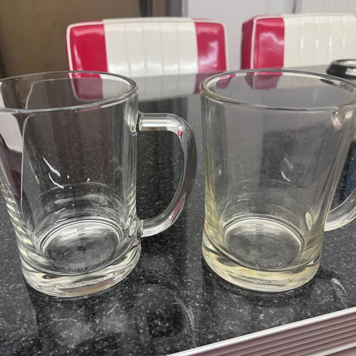 Ikea Miyode beer glasses 600ml like new, set of 2