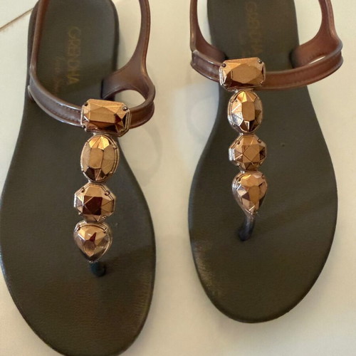 Grendha brown sandals size 37