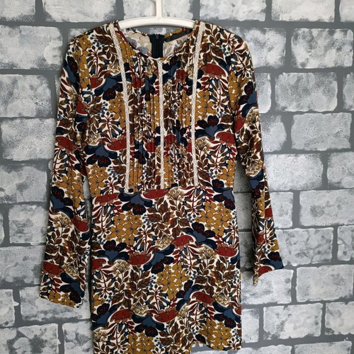 Zara skort dress new, small, multicolor