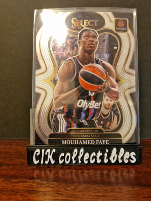 Panini Euroleague Select Paris Faye Mezzanine card